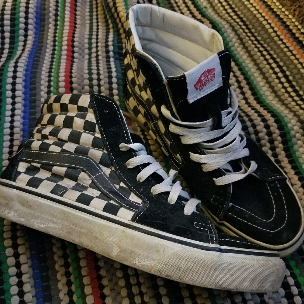 Vans Sk8-Hi Side Checkered